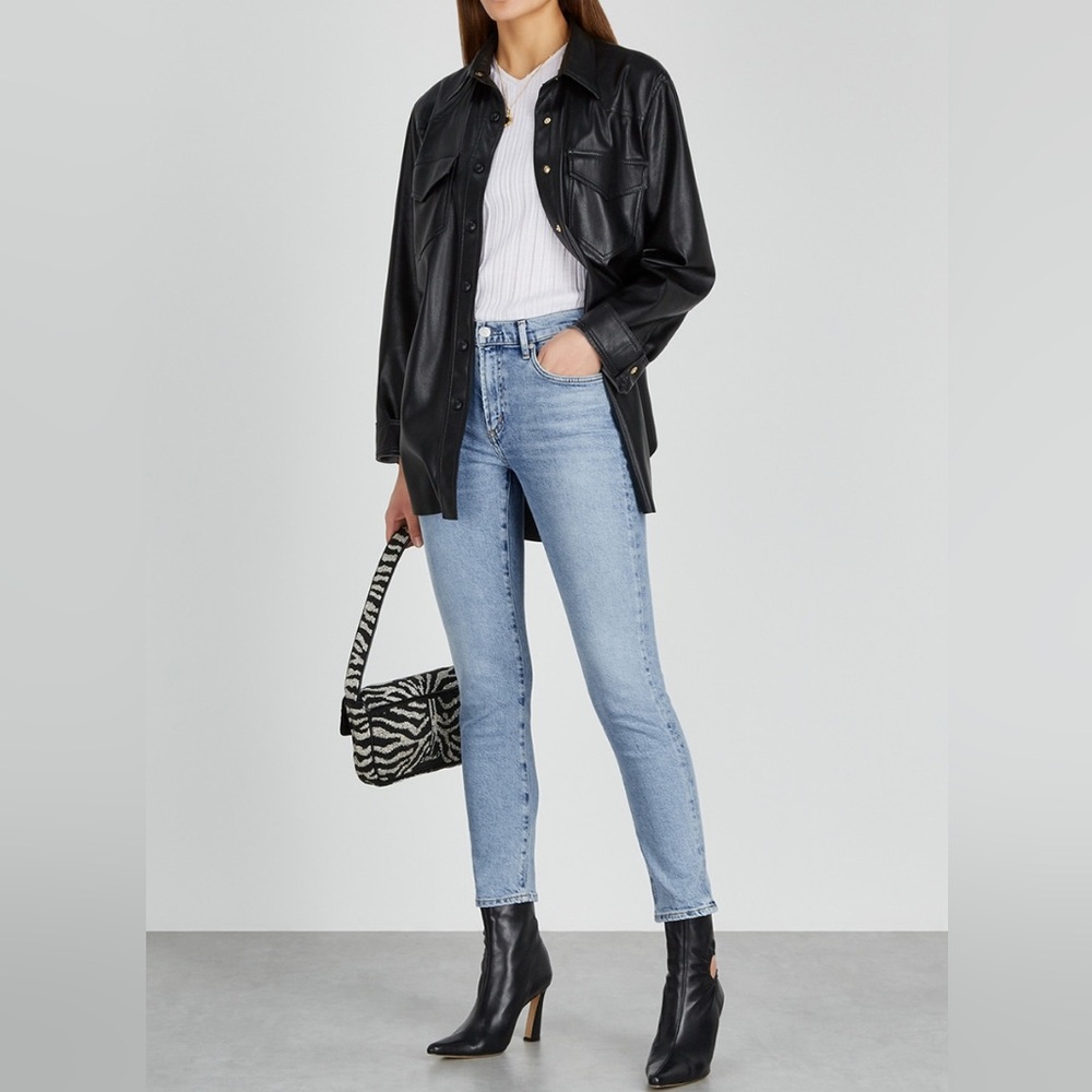 Toni Mid Rise Skinny in Daylight
AGOLDE